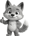 Wolfie happy